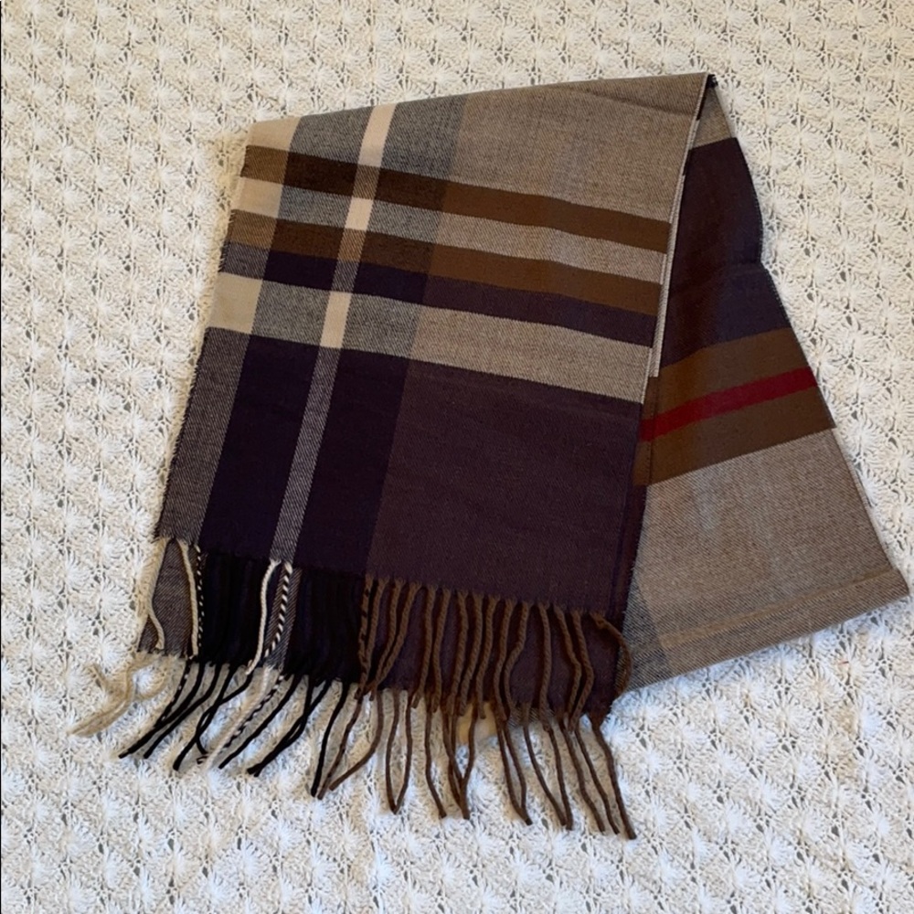 Plaid scarf